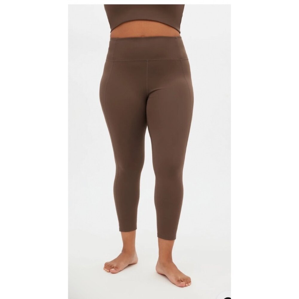 NWT Girlfriend Collective Cafe Compressive High-Rise Leggings Size Small